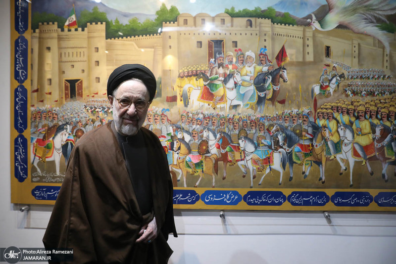 بازدید سید محمد خاتمی از موزه دکتر حسن حبیبی