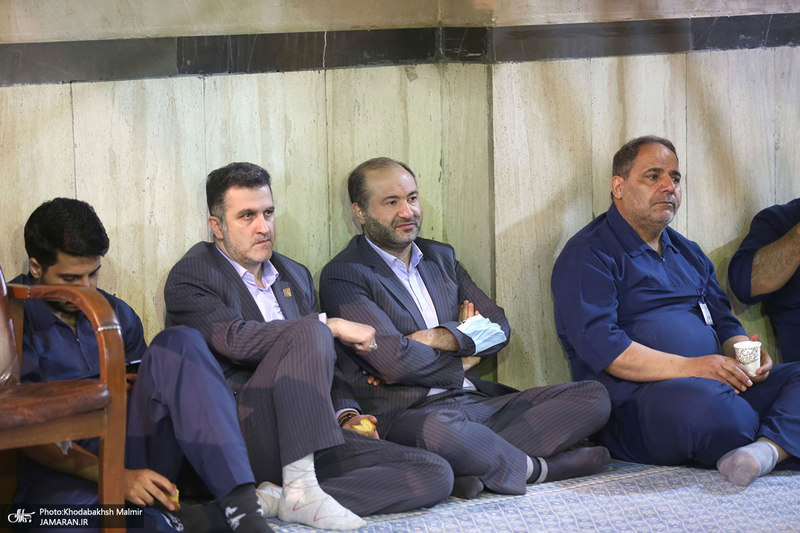 مراسم جشن نیمه شعبان در حسینیه جماران‎‎