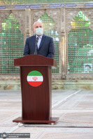 تجدید میثاق رئیس و نمایندگان مجلس شورای اسلامی با آرمان‌های امام خمینی(س)