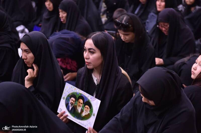 مراسم بیعت مهاجرین افغانستانی با مقام معظم رهبری و سوگواره قائد شهید و گرامیداشت علامه فیاض در حرم امام خمینی (س)