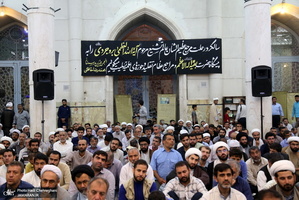 مراسم شصتمین سالگرد  ارتحال آیت الله العظمی بروجردی(ره) در مسجد اعظم قم