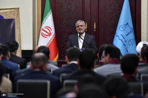 مراسم تحلیف قضات جدید الورود در حرم مطهر امام خمینی (س)