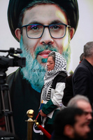 مراسم بزرگداشت شهیدان سید حسن نصرالله و سید هاشم صفی الدین در بیروت