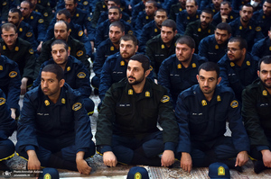 تجدید میثاق دانشجویان و فرماندهان دانشگاه افسری و تربیت پلیس امام حسن مجتبی‎‎ (ع) با آرمان حضرت امام خمینی (س)