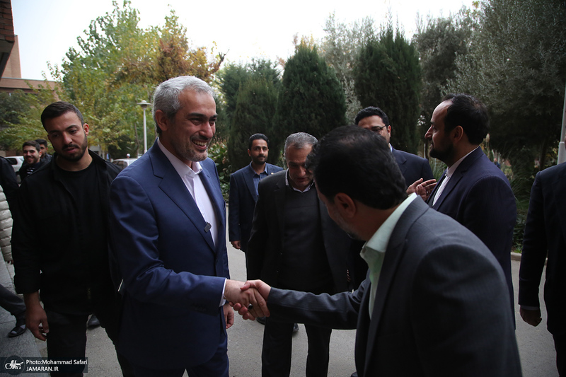 مراسم روز دانشجو در دانشگاه شریف با حضور وزیر اقتصاد/ علی مدنی‌زاده