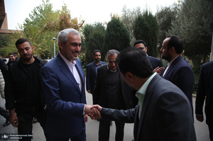 مراسم روز دانشجو در دانشگاه شریف با حضور وزیر اقتصاد/ علی مدنی‌زاده