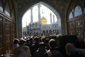مراسم تشییع آیت الله موسوی تبریزی (ره)