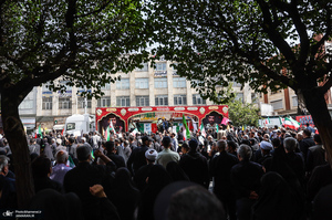 مراسم تشییع شهدای جنگ تحمیلی رژیم صهیونیستی در تهران-5