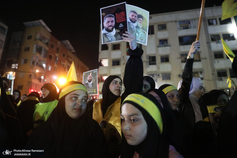 مراسم شب شهادت سید حسن نصرالله