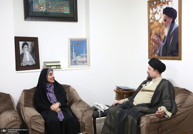 دیدار وزیر راه و شهرسازی با سید حسن خمینی