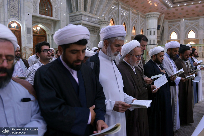 تجدید میثاق جمعی از ائمه جماعات مساجد قم با آرمان های حضرت امام خمینی(س)