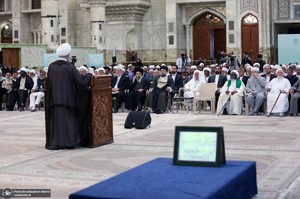 تجدید میثاق مهمانان سی و نهمین اجلاس وحدت اسلامی با آرمان‌های امام خمینی(س) -2