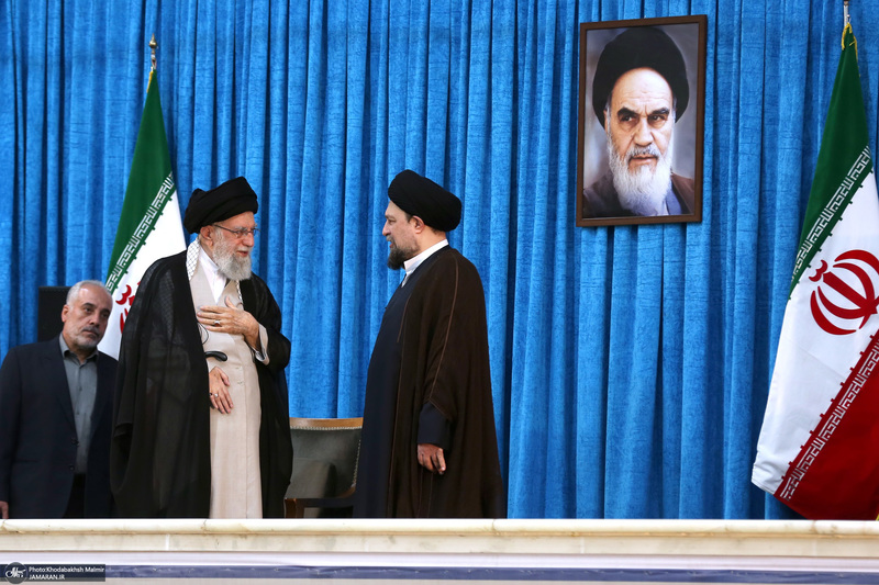 حضور شخصیت‌های سیاسی و مسئولان کشوری و لشکری در مراسم سالگرد ارتحال حضرت امام خمینی (س) -2