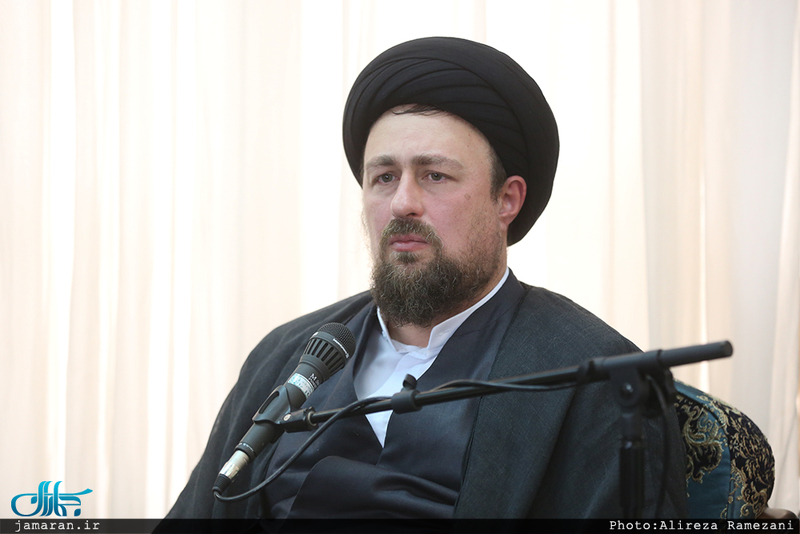 دیدار اعضای ستاد مرکزی برزگداشت حضرت امام خمینی(س) با سید حسن خمینی 