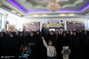 مراسم هفتمین روز شهادت سرلشگر پاسدار شهید مجید خادمی در روستای امیر حاجیلو - فسا