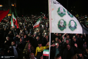 اجتماع حمایت از رزمندگان در مقابله با دشمن آمریکایی - صهیونی در پرند -2