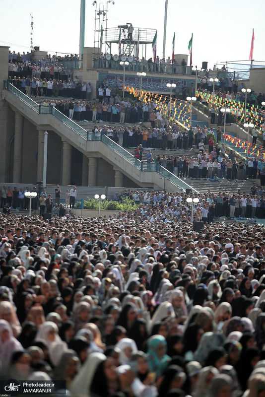 اقامه نماز عید سعید فطر در مصلای امام خمینی (س)