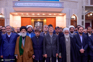 تجدید میثاق رئیس، مدیران و کارکنان ستاد اجرایی فرمان امام با آرمان‌های حضرت امام خمینی (س)