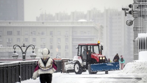 مسکو یخ زد