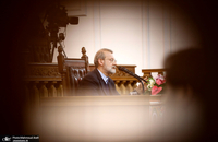 نشست خبری علی لاریجانی رییس مجلس