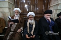 پیکر آیت الله روحانی در قم تشییع و تدفین شد (5)