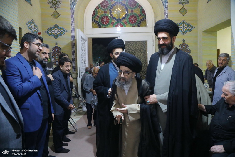 مراسم ختم مادر همسر آیت الله محمدجواد فاضل لنکرانی