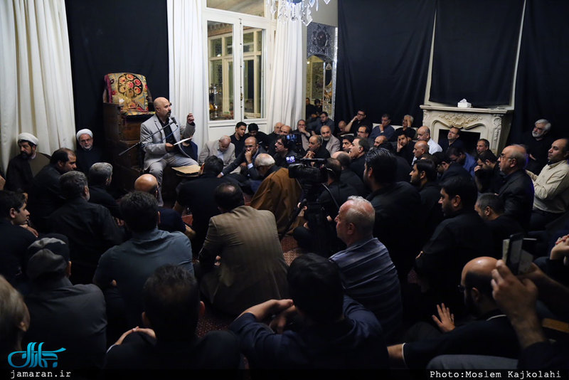 عزاداری شب عاشورای حسینی در منزل صادق خرازی