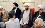 مراسم چهل و ششمین سالروز شهادت حاج سید مصطفی خمینی در حرم امیرالمؤمنین (ع) با حضور سید علی خمینی + گزارش تصویری