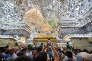 شب میلاد امام دضا (ع) در کربلا