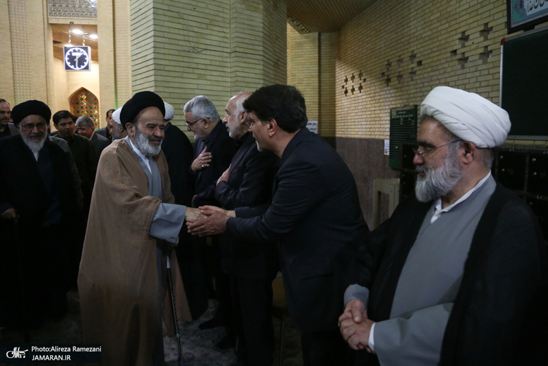 مرسم ختم مرحومه حاجیه خانم صدیقه بروجردی