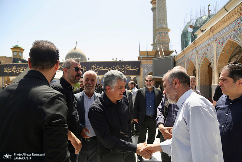 مراسم تشییع برادر آیت الله هاشمی رفسنجانی