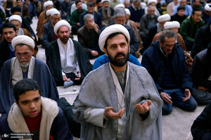 مراسم عزاداری شب شهادت امام هادی(ع) در حرم مطهر امام خمینی