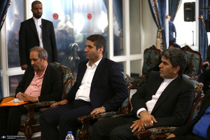 دیدار استاندار تهران و مدیران استان با سید حسن خمینی