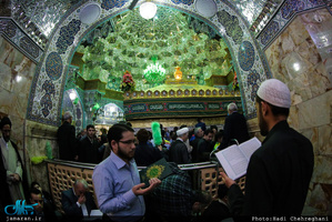 حال و هوای حرم مطهر حضرت معصومه(س) در ایام نوروز 