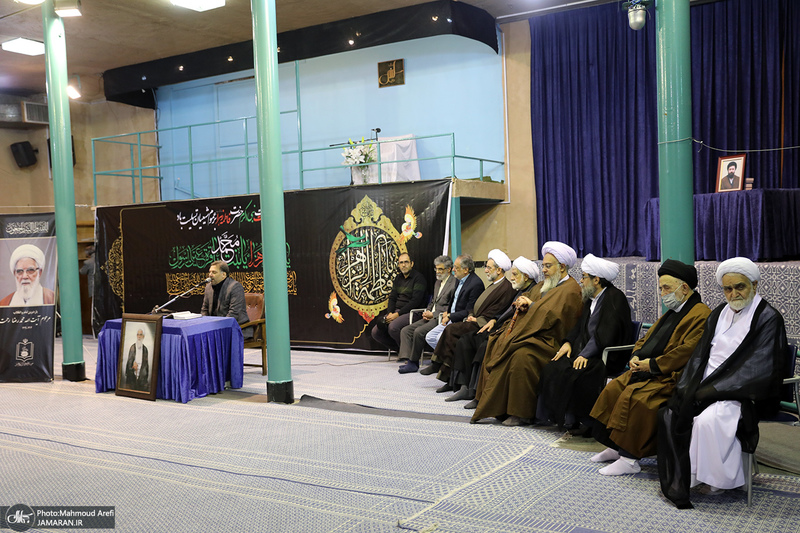 مراسم بزرگداشت آیت الله رحمت (ره) در حسینیه جماران - 1