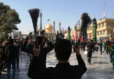 ندای یا ابالفضل یا علمدار کربلا در شهر قم طنین انداز شد