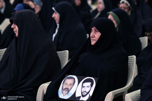 آئین هم عهدی بانوان مراکز تعالی طرح شهید آرمان علی وردی در حرم امام خمینی