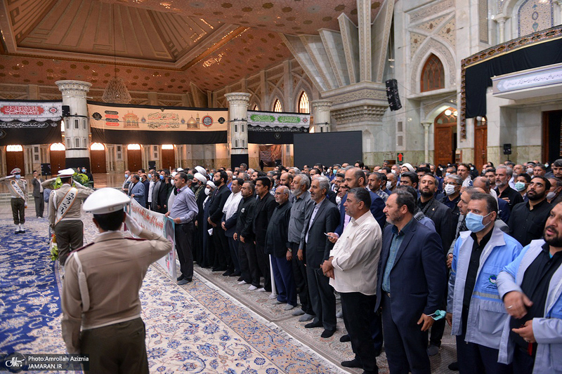 تجدید میثاق بسیجیان ادارات و وزارتخانه های استان تهران با آرمان های امام خمینی (س)