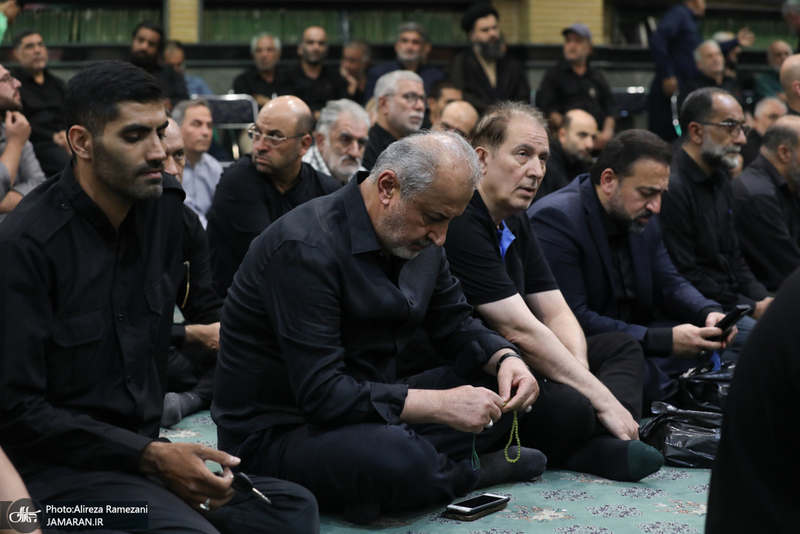 مراسم گرامیداشت سرداران غلامرضا محرابی و مهدی ربانی