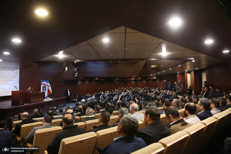 دیدار رئیس، مدیران و جمعی از کارکنان کمیته امداد امام خمینی (ره) با سید حسن خمینی