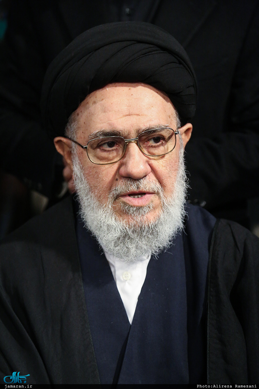 مراسم وداع با پیکر آیت الله هاشمی رفسنجانی(ره) در حسینیه جماران-15