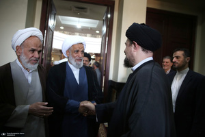 حاشیه تجدید میثاق اعضای مجلس خبرگان رهبری با آرمان‌های امام خمینی(س)؛