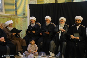 مراسم بزرگداشت همسر مرحوم آیت الله سید حسن طاهری خرم آبادی 