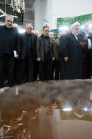 مراسم تشییع برادر سید مصطفی تاجزاده