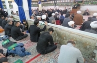 مراسم شب قدر (21 ماه رمضان) در  دفتر آیت الله العظمی صانعی (18)