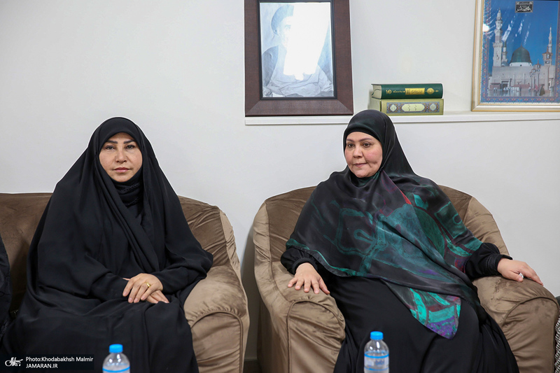 دیدار جمعی از فعالان زن کشور عراق دکتر فاطمه طباطبایی