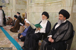 مراسم شانزدهمین سالگرد ارتحال آیت الله بهجت‎ (ره) در قم