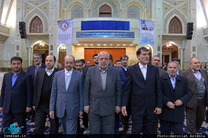 تجدید میثاق وزیر، معاونان وزارت نیرو با آرمان‌های امام خمینی(س) 