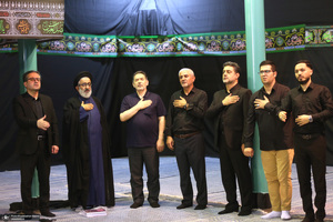 مراسم عزاداری کارکنان موسسه تنظیم و نشر آثار امام خمینی (س) به مناسبت دهه اول محرم