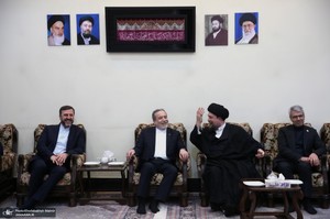 مراسم تجدیدمیثاق وزیر و معاونان وزارت امور خارجه با آرمان‌های امام خمینی